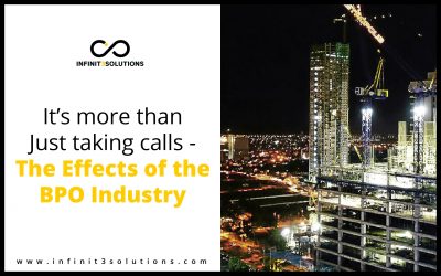 It’s More Than Just Taking Calls – The Effects Of The BPO Industry