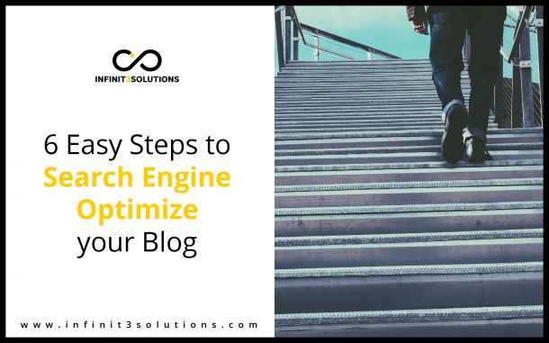 6 Easy Steps to Search Engine Optimize Your Blog - Infinit3 Solutions ...