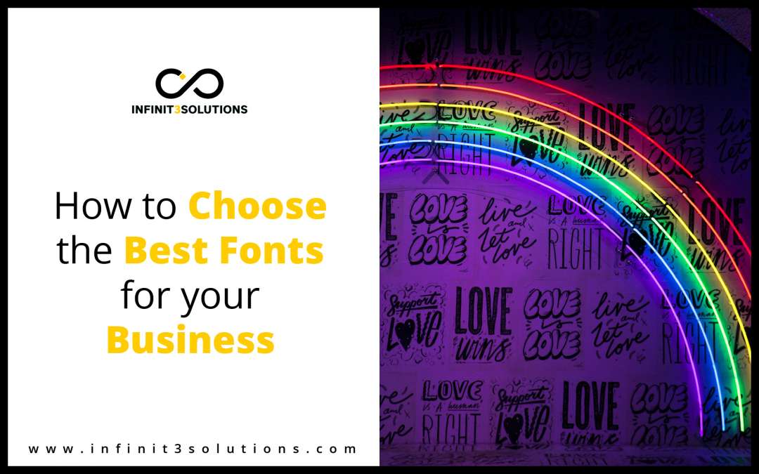 How to Choose the Best Fonts for Your Business