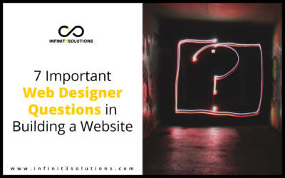 7 Important Web Designers Questions in Building a Website