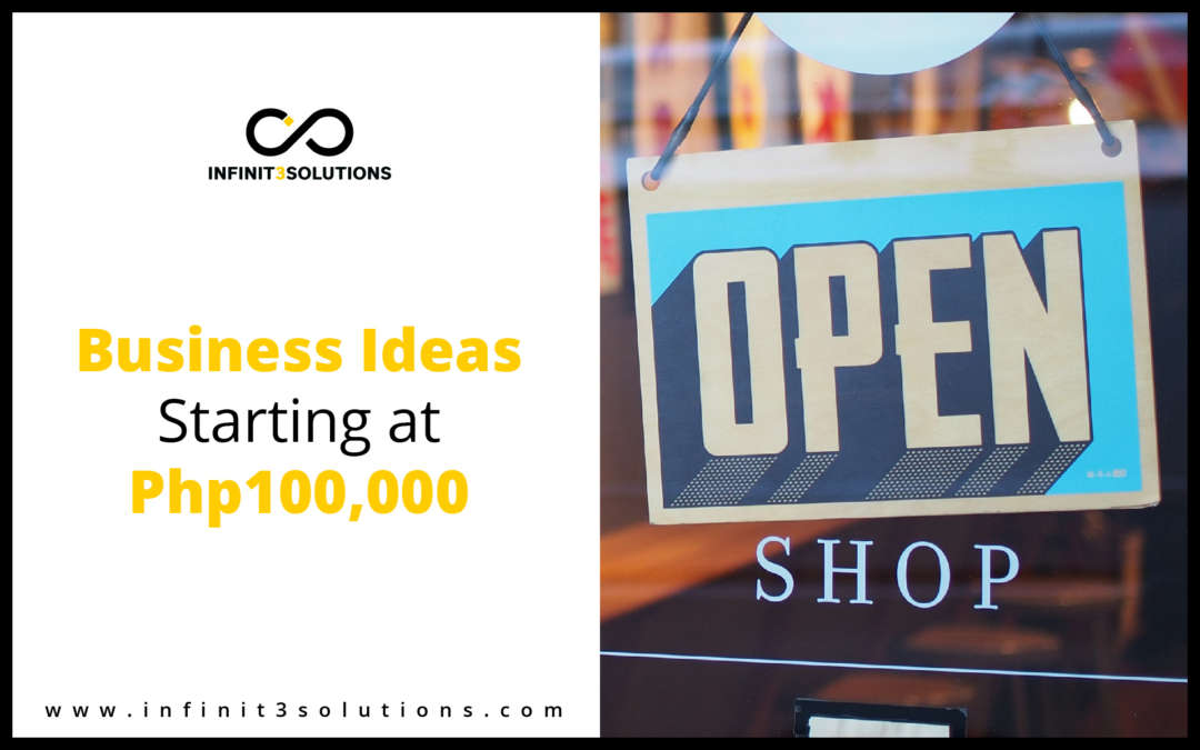 Business Ideas in the Philippines Starting at Php100,000