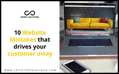10 Website Mistakes That Drives Your Customers Away